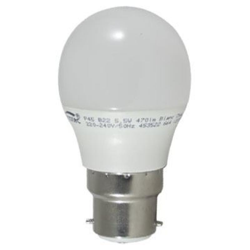 AMPOULE LED B22 E14/4,9W/470lm/6400K
