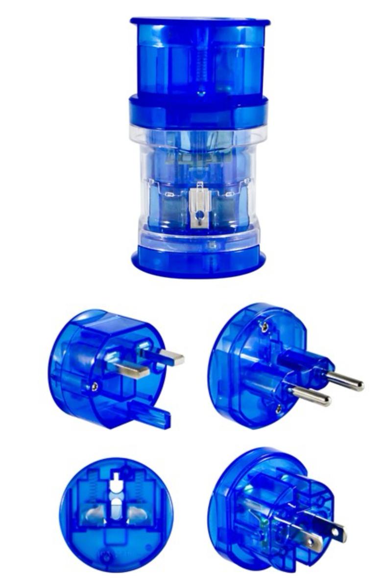 ADAPTATEUR UNIVERSEL DE VOYAGE (Monde vers Europe/UK/USA/Chine)