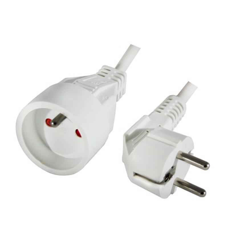 RALLONGE 2M 3G Rallonge 16A(2P+T) - 2m/3G1.0mm