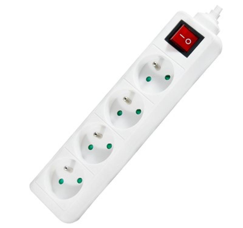 BLOC MULTIPRISE 4P+INTER 4x16A(2P+T)/Câble 1m 3G1.0mm