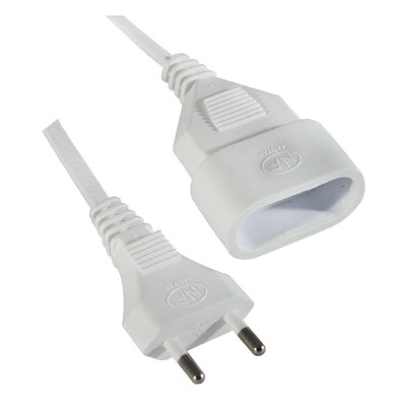 RALLONGE 10M 2G Rallonge 6A(2P) - 10m/2G0.75mm