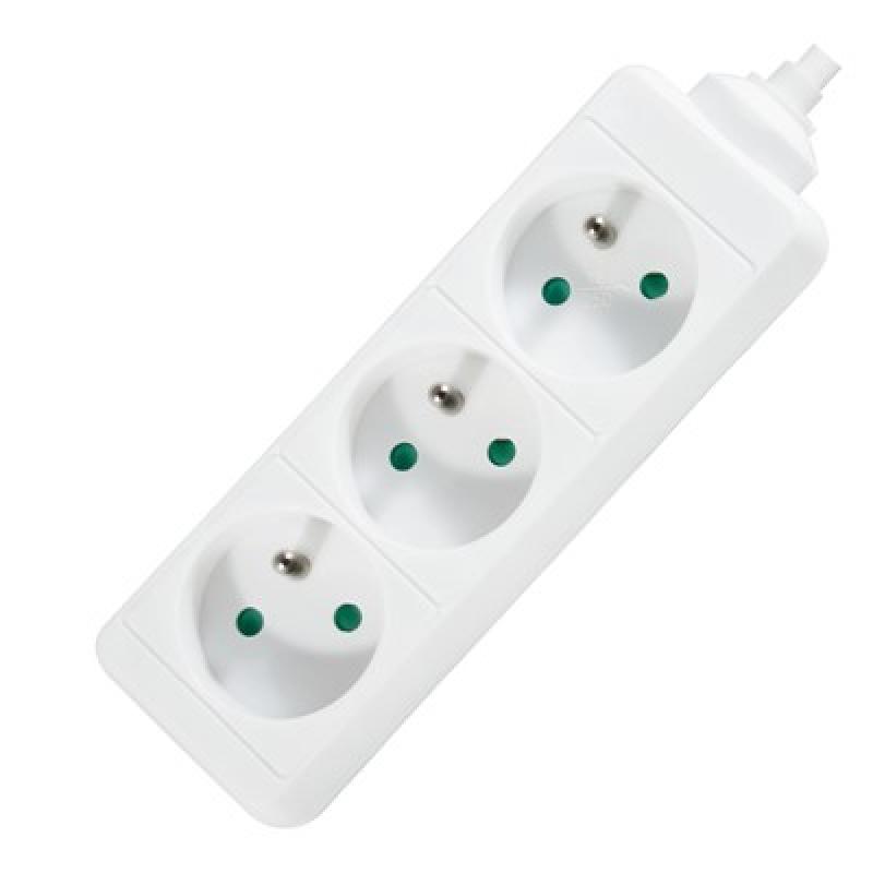 BLOC MULTIPRISE 3P 3x16A(2P+T) Câble 1m /3G1.0mm