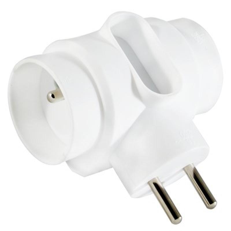 MULTIPRISE TRIPLITE Té - 2x16A(2P+T) + 1x6A(2P)