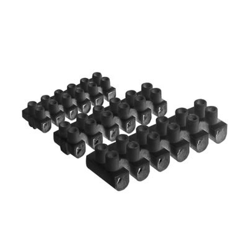 BARRETTE CONNEXION A VIS fil rigide&souple (x3pcs)
- 6 dominos 4mm (x1)
- 6 dominos 6mm (x1)
- 6 dominos 10mm (x1)