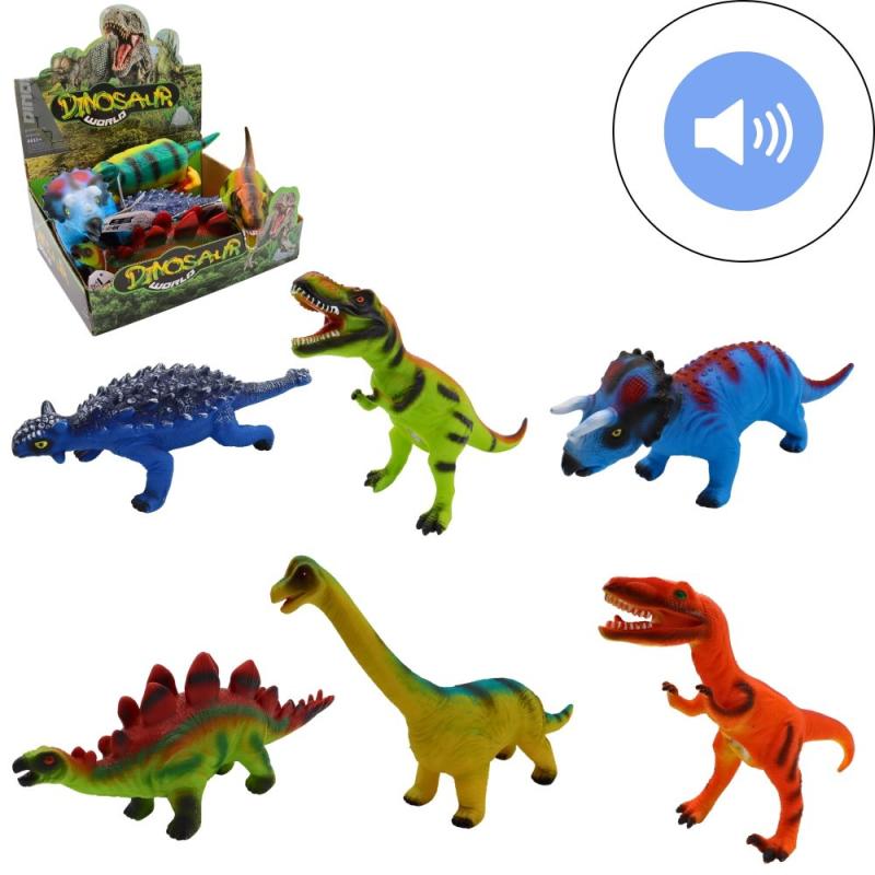ANIMAL DINO 26/32CM SONIQUE (bruiteur)