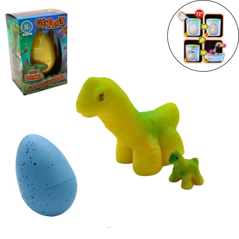 OEUF GROSSISSANT DINO GEANT 11.5CM