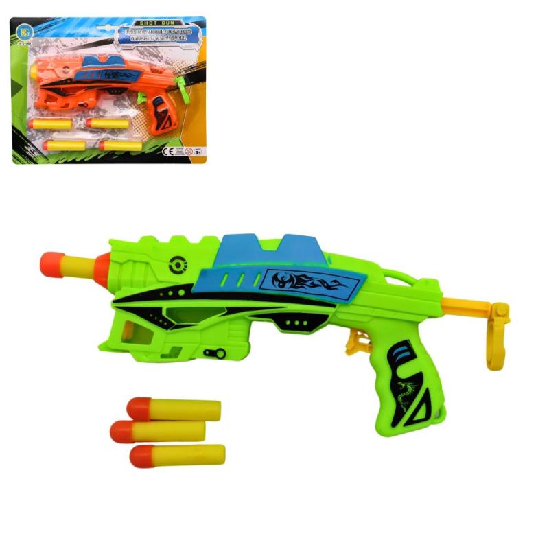 PISTOLET FLECHE MOUSSE 22CM (shotgun)