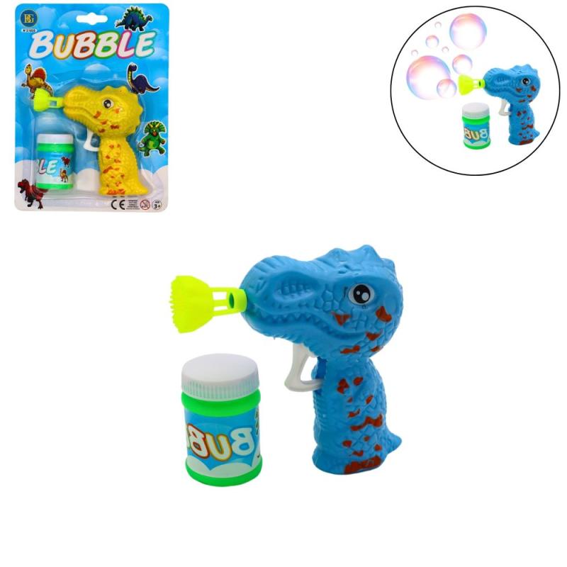 PISTOLET BULLE SAVON DINO
