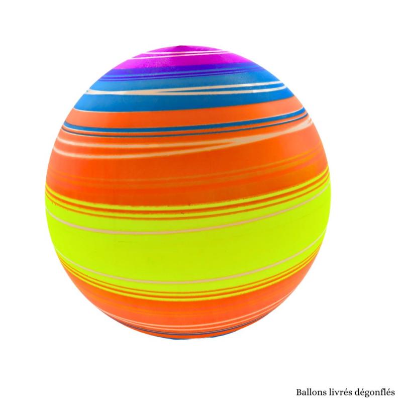 BALLON PVC SPIRALE 24CM