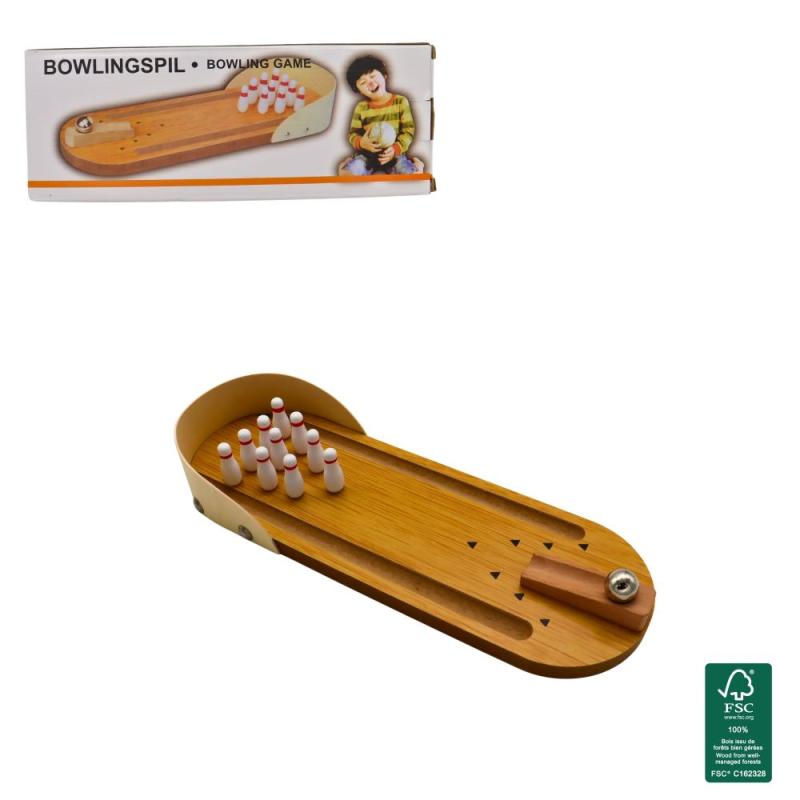JEU BOWLING BOIS 30CM