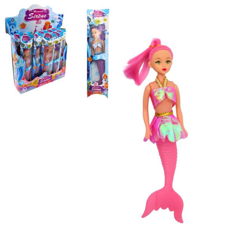 POUPEE SIRENE 28CM