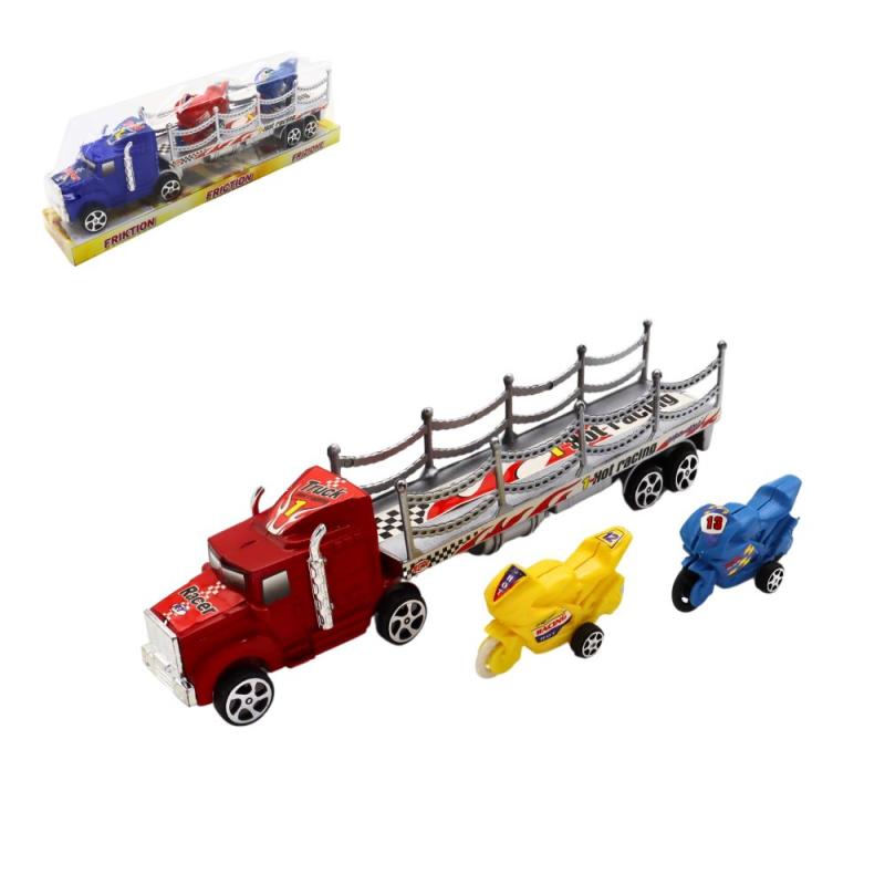 CAMION TRANSPORT + 2 MOTO