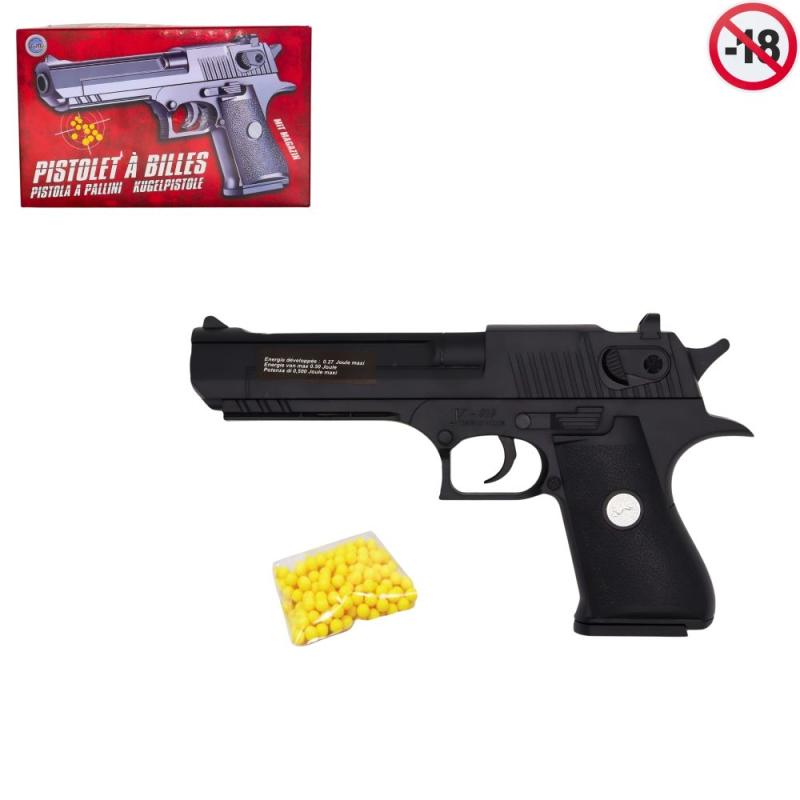 PISTOLET BILLES 23.5CM 50774