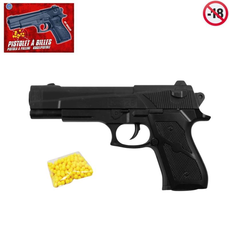 PISTOLET BILLES 19CM 50798