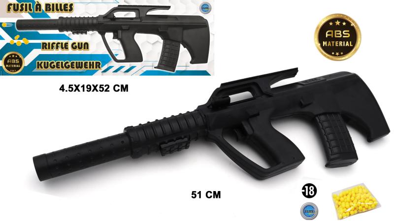 FUSIL BILLES 50CM 51269 PISTOLET