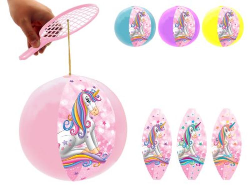 TAPE BALLE 22CM LICORNE