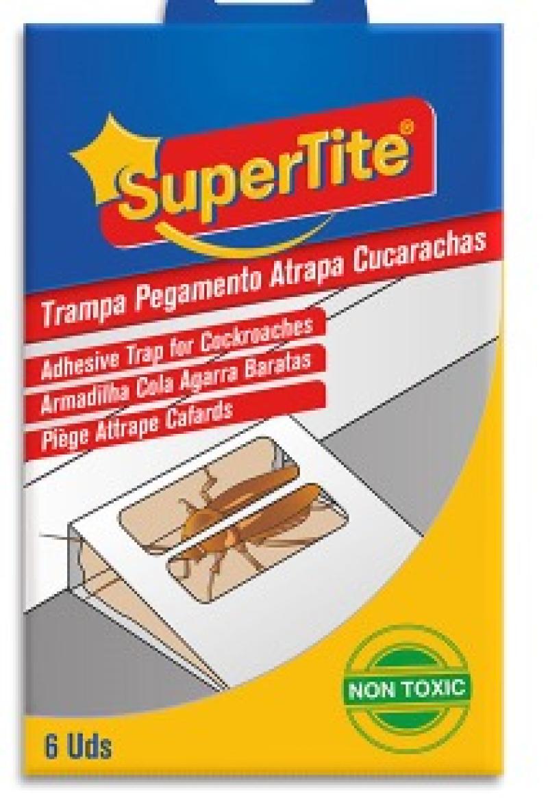 SUPERTITE PIEGE CAFARDS 6P