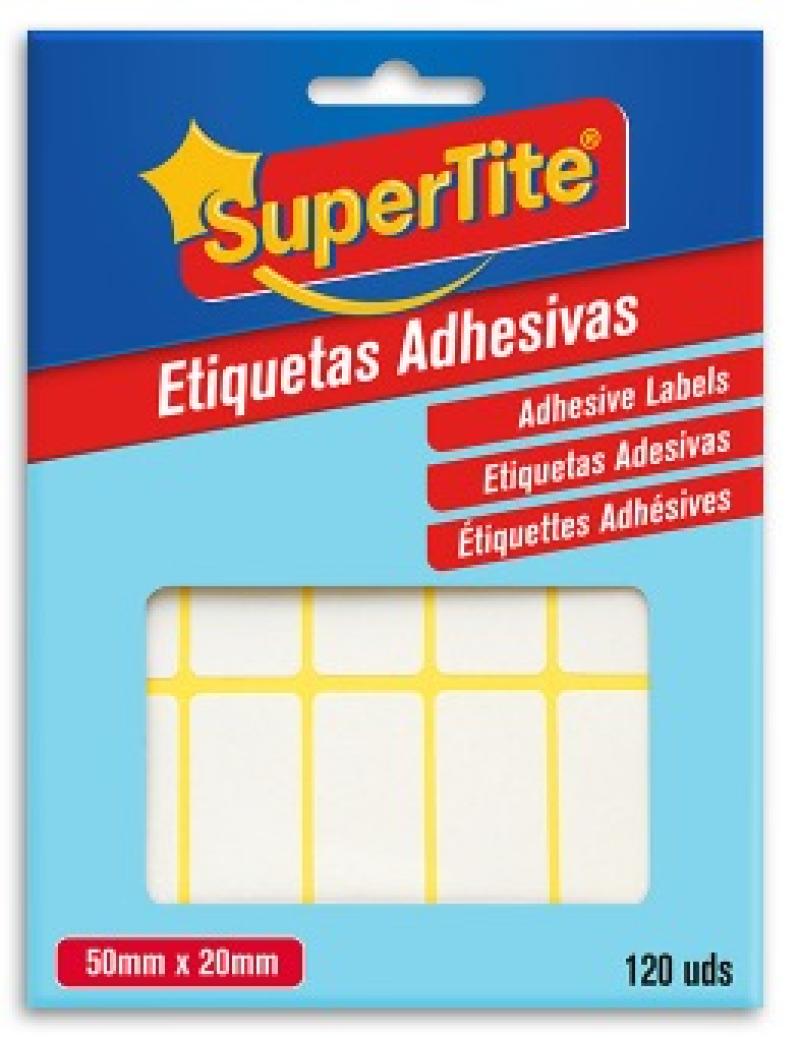 SUPERTITE ETIQUETTE ADHESIVE X120 50X20