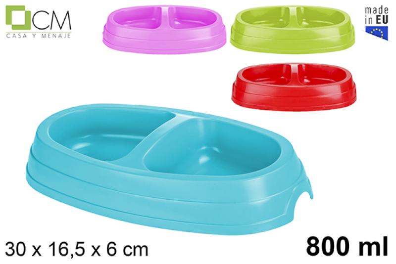 GAMELLE DOUBLE COMPARTIMENT 800ML