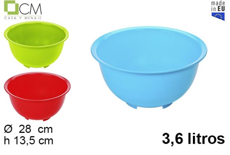 BOL PLASTIQUE 3.6L couleur