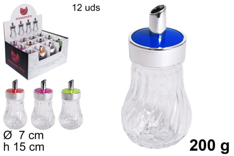 SUCRIER EN VERRE BEC VERSEUR 200G