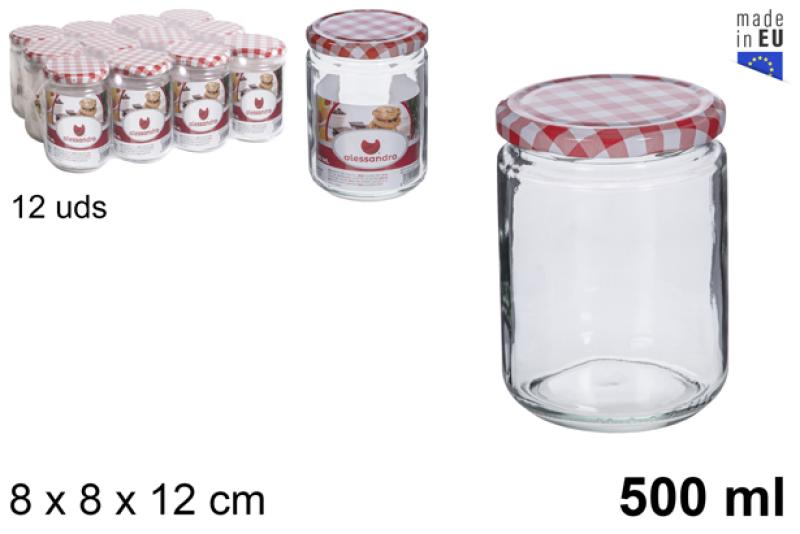 POT EN VERRE 500ML