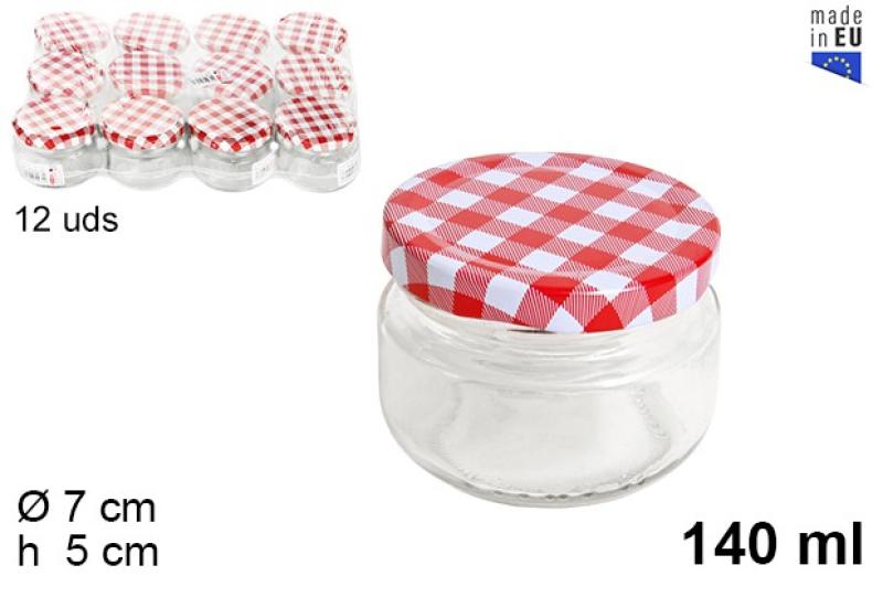 POT EN VERRE 140ML