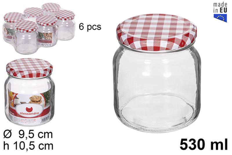 POT EN VERRE 530ML