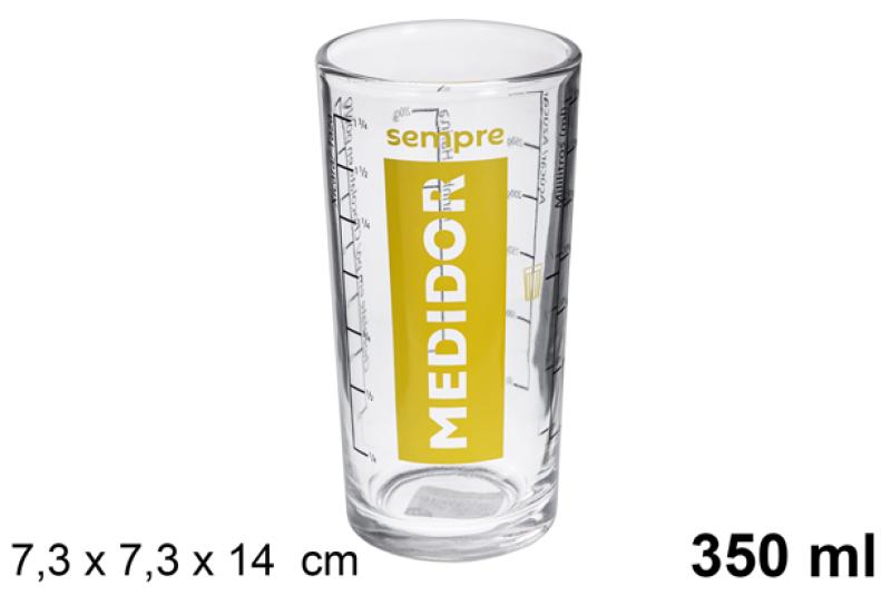 VERRE DOSEUR EN VERRE 350ML