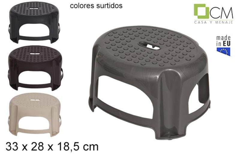 TABOURET 33*28*18.5 (marche pied) couleur foncé