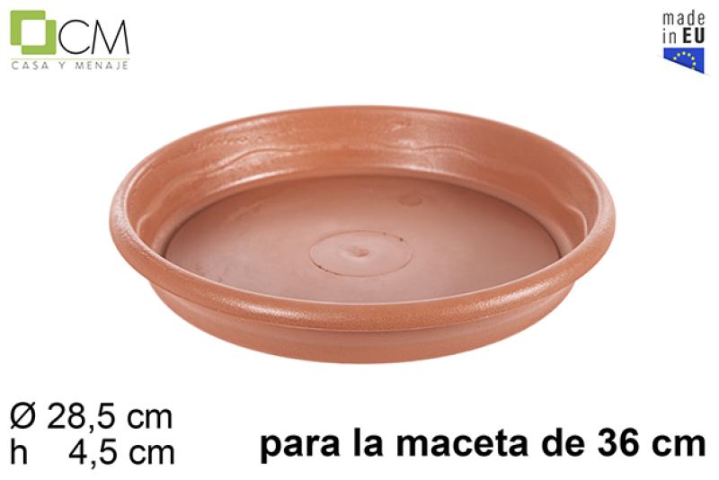 SOUCOUPE POT FLEUR 36CM