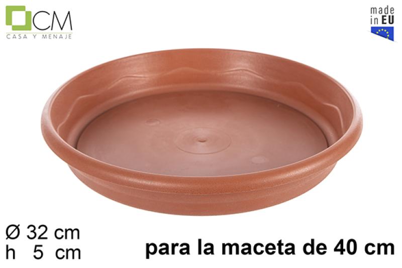 SOUCOUPE POT FLEUR 40CM