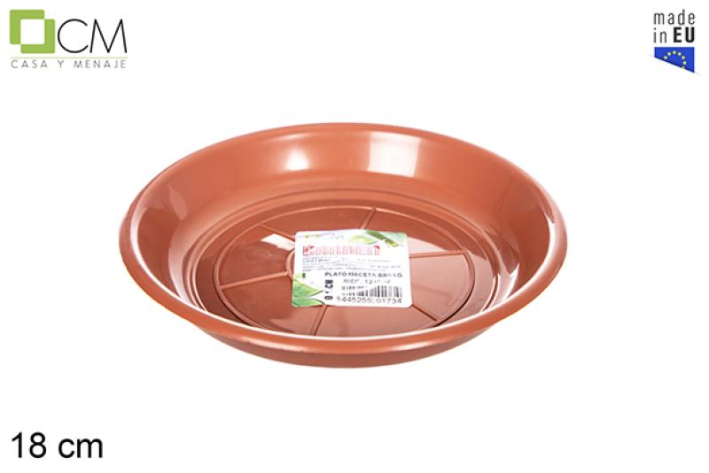 SOUCOUPE POT FLEUR 18CM