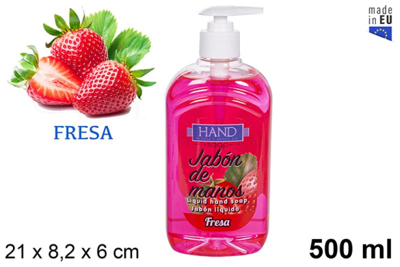 SAVON MAIN LIQUIDE 500ML FRAISE