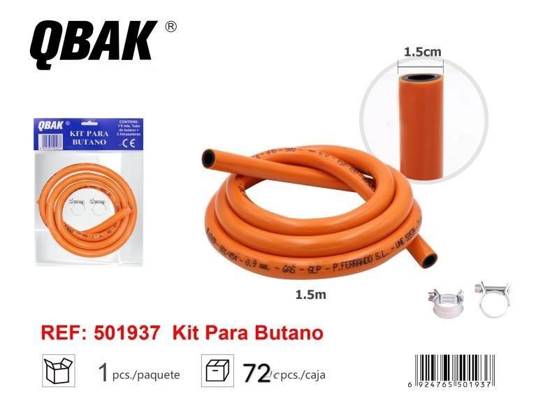 TUYAU GAZ BUTANE 1,5M QB