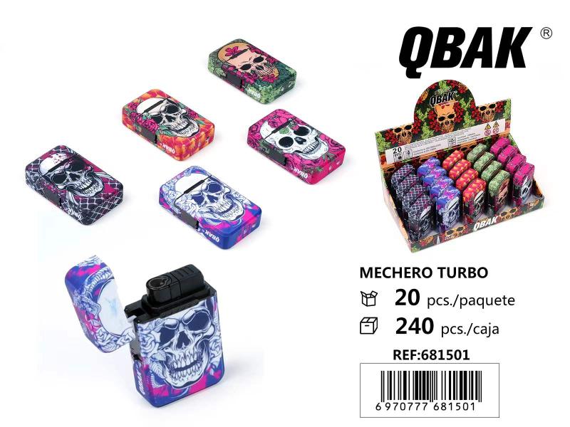 BRIQUET JETFLAME TURBO QB SKULL