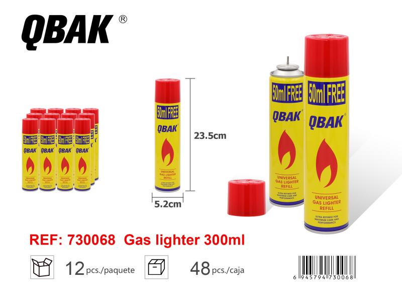 GAZ BRIQUET 300ML QB