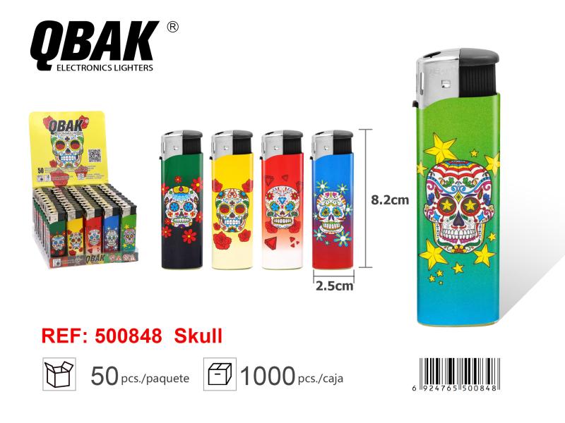 BRIQUET ELECTRONIQUE QB SKULL