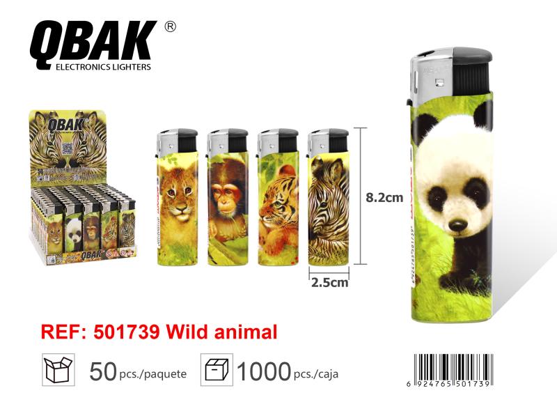 BRIQUET ELECTRONIQUE QB WILD ANIMAL