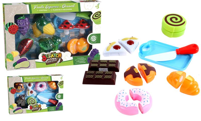 FRUITS LEGUM DESS SCRATCH ASSORTI