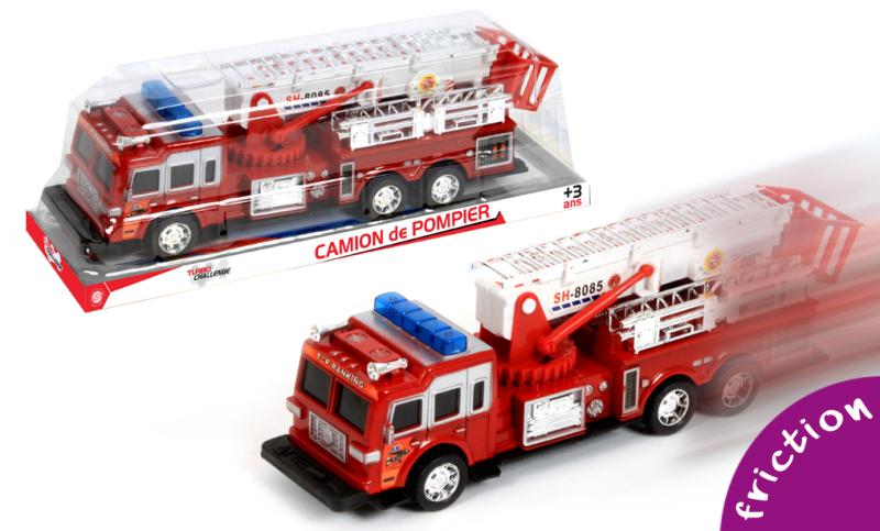 CAMION DE POMPIER FRICTION