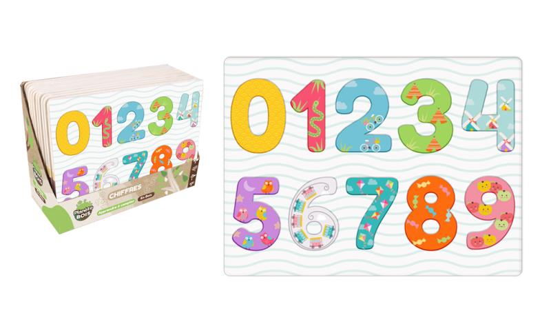 PUZZLE BOIS CHIFFRE