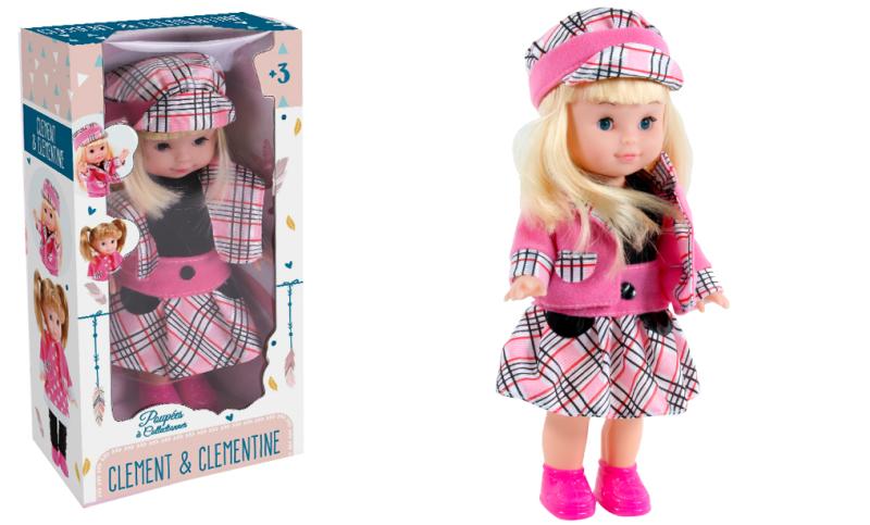 POUPEE CLEM CHAP 25CM