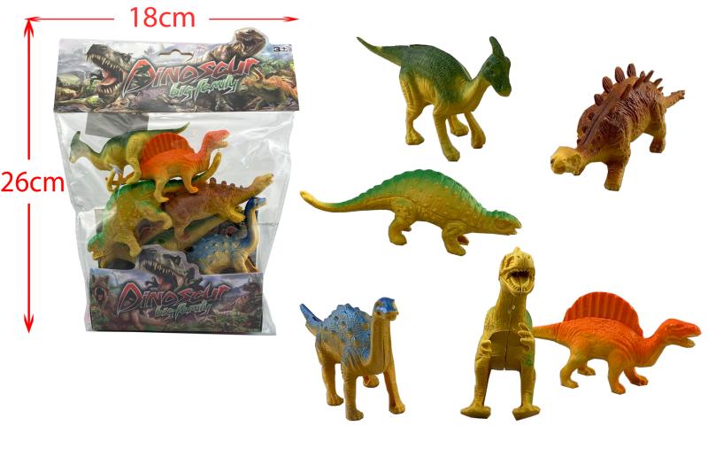 SACHET 6 DINOSAURES