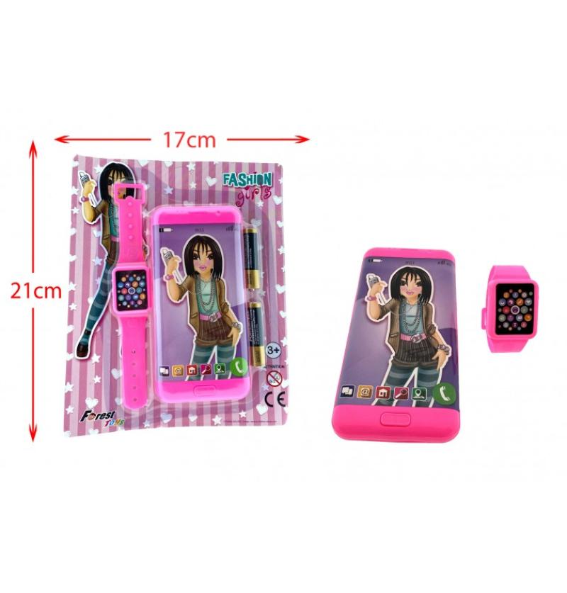 SET TELEPHONE AVEC MONTRE