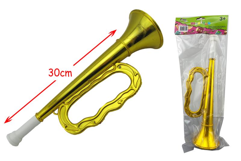 TROMPETTE DOREE 30CM