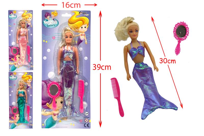 POUPEE SIRENE + ACC