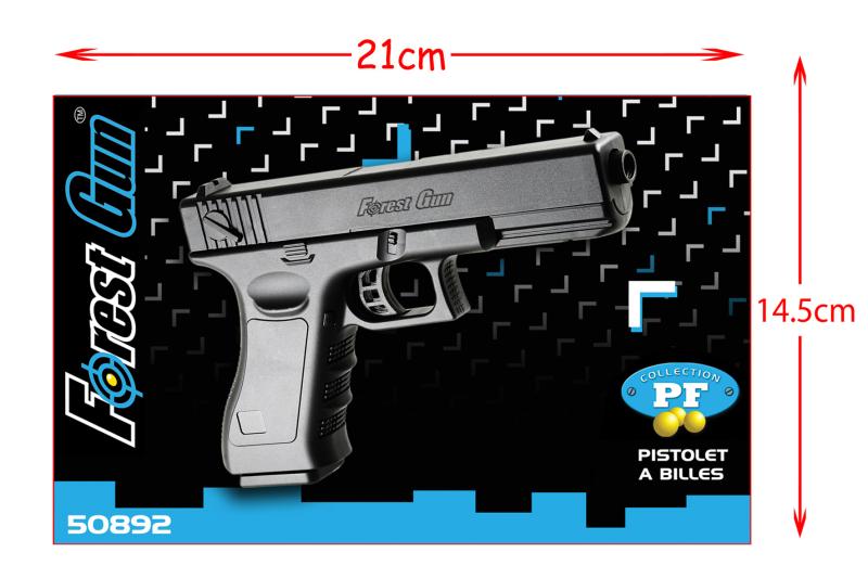 PISTOLET BILLES 21CM 50892 SC:24