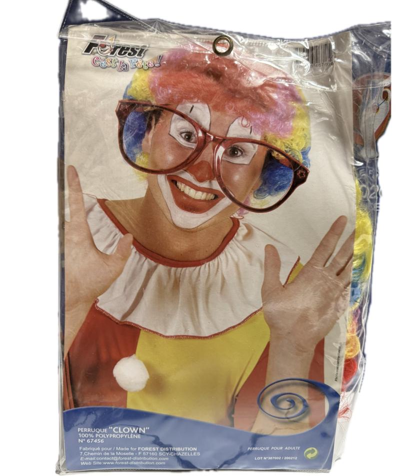 PERRUQUE CLOWN