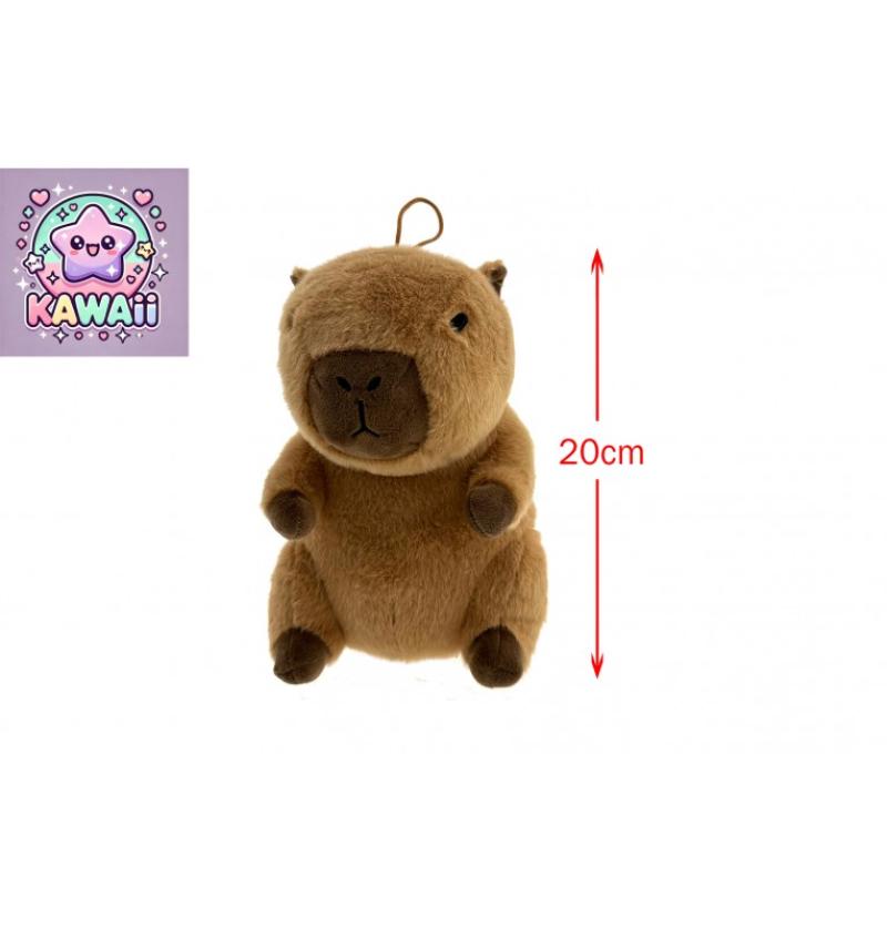 PELUCHE CAPYBARA KAWAII H20CM